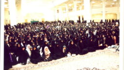 تصاویر قدیمی از مراسم ولادت حضرت فاطمه زهرا (س) در حرم مطهر