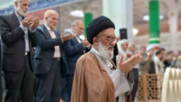 نماز عید قربان در حرم حضرت معصومه(س)