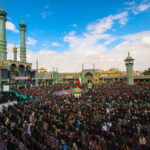 تصاویر قدیمی سال های گذشته عاشورا و تاسوعای حسینی در حرم مطهر