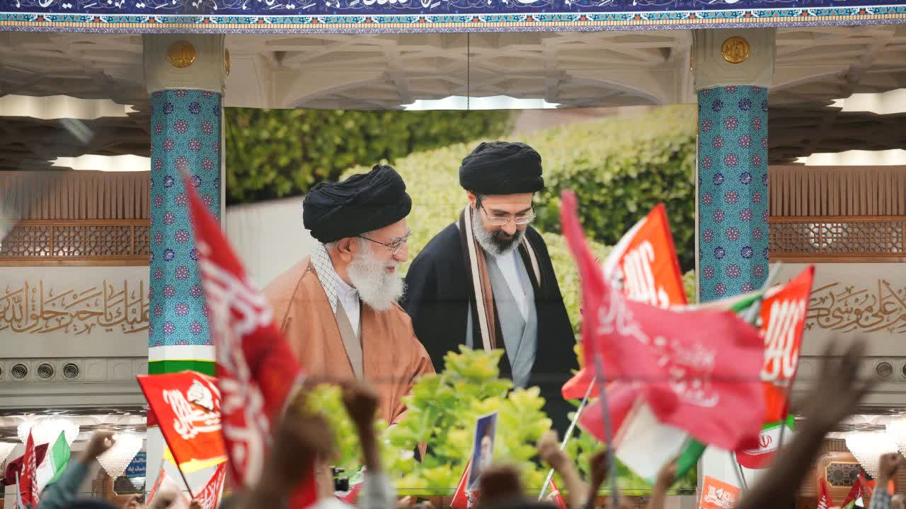 اربعین رهبر شهید در حرم حضرت معصومه (س)