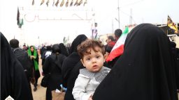 گزارش تصویری: زائران کوچک امام حسین(ع) در راهپیمایی اربعین