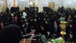 برگزاری بیش از ۴۰ محفل سخنرانی با محوریت قیام حسینی در حرم مطهر