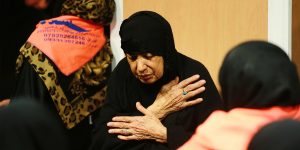 تصاویر مراسم عزاداری ویژه زائران غیر ایرانی در حرم مطهر