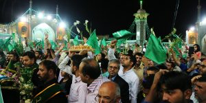 گزارش تصویری: جشن منادیان غدیر در حرم حضرت معصومه(س) برگزار شد