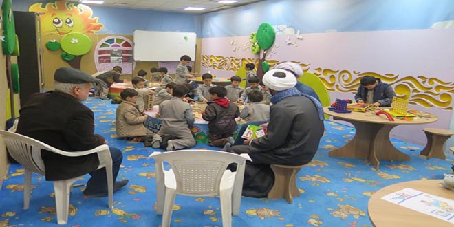 افتتاح ۲ غرفه جدید کودک و نوجوان در حرم حضرت معصومه(س)