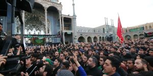 گزارش تصویری: حضور دسته های عزاداری در شام شهادت امام هادی(ع)