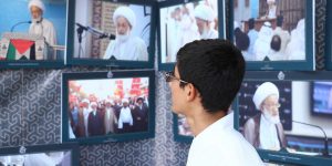 گزارشی از آغاز نمایشگاه «ستاره تشیع» در حرم حضرت معصومه(س)+تصاویر