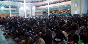 احیای شب نیمه شعبان در حرم مطهر کریمه اهل بیت (س)