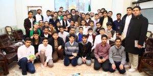دیدار جمعی از طلاب جوان مشهد با تولیت آستان مقدس قم