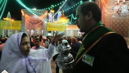 جشن میلاد امام زمان(عج) در حرم کریمه اهل بیت(س) برگزار شد