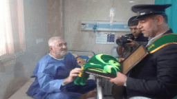 حضور خادمان حرم بانوی کرامت در بیمارستان صاحب الزمان(عج) بندر عباس+تصاویر