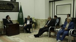 اعضای کمیسیون امنیت ملی و سیاست خارجی مجلس با آیت الله سعیدی دیدار کردند