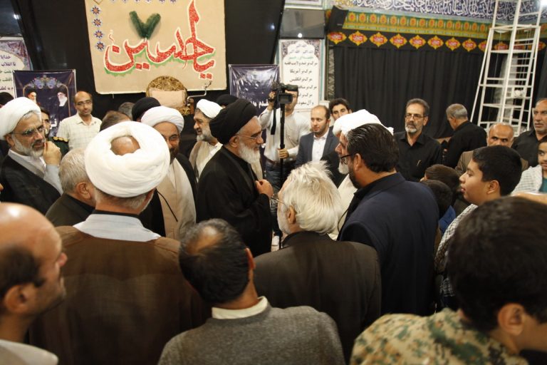 دیدار عمومی آیت الله سعیدی با مردم منطقه باجک قم+تصاویر