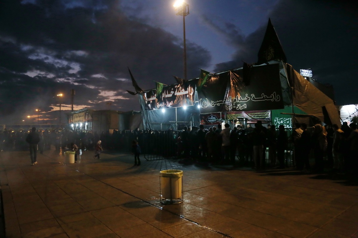 برپایی ایستگاه های صلواتی در سالروز رحلت شهادت گونه کریمه اهل بیت(س)