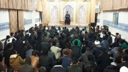 مراسم عزاداری زائران و مجاوران غیر ایرانی در حرم مطهر حضرت معصومه(س)