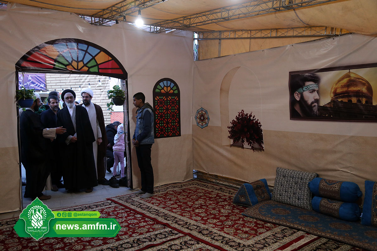 تولیت آستان مقدس در نمایشگاه بهشت بانو حضور یافت