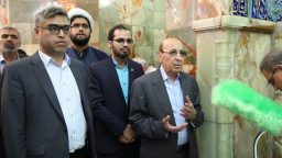تولیت حرم حضرت زینب(س) در حرم کریمه اهل بیت(س) حضور یافت+تصاویر