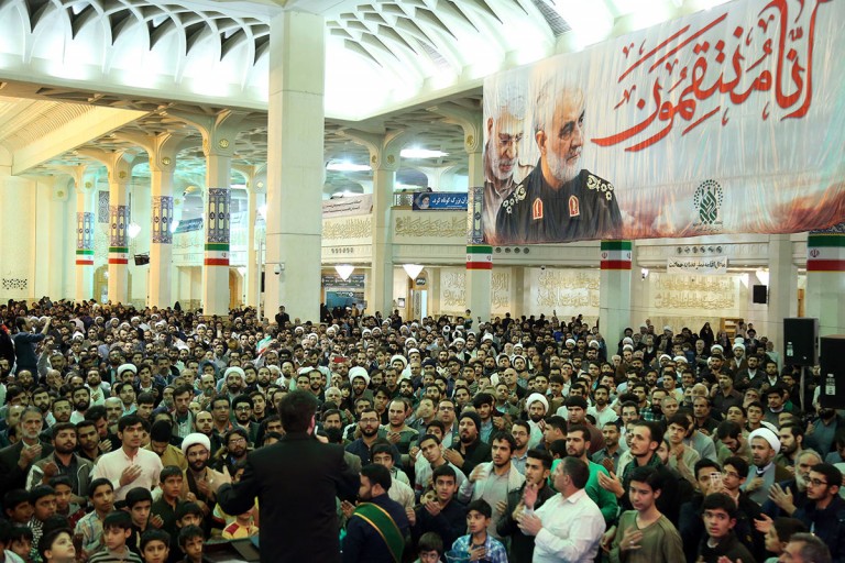 برگزاری مراسم بزرگداشت پیروزی انقلاب اسلامی در حرم کریمه اهل‌بیت(س)