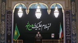 مراسم سالگرد ارتحال بنیانگذار جمهوری اسلامی ایران در حرم حضرت معصومه(س) برگزار شد +تصاویر