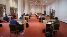 کتابخانه آستان مقدس کریمه اهل‌بیت(س) بازگشایی شد +تصاویر