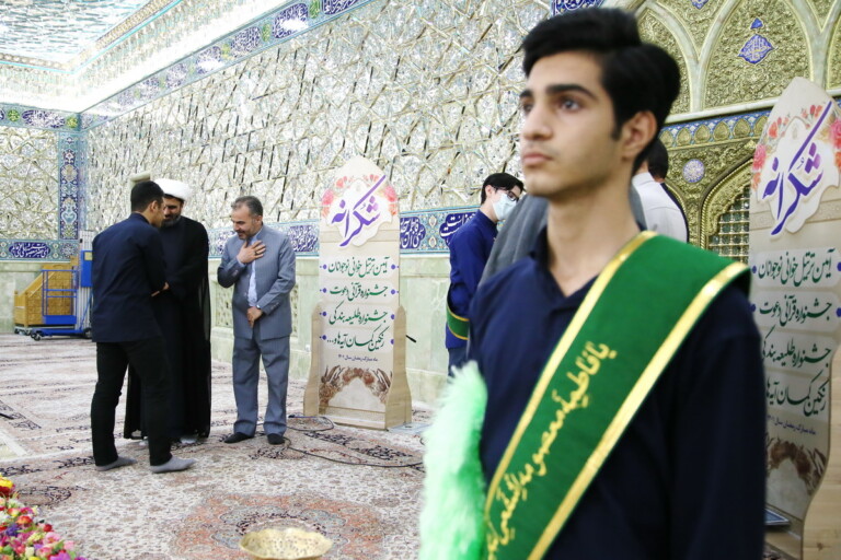 دست‌اندرکاران برنامه‌های قرآنی حرم حضرت معصومه(س) تجلیل شدند +تصاویر