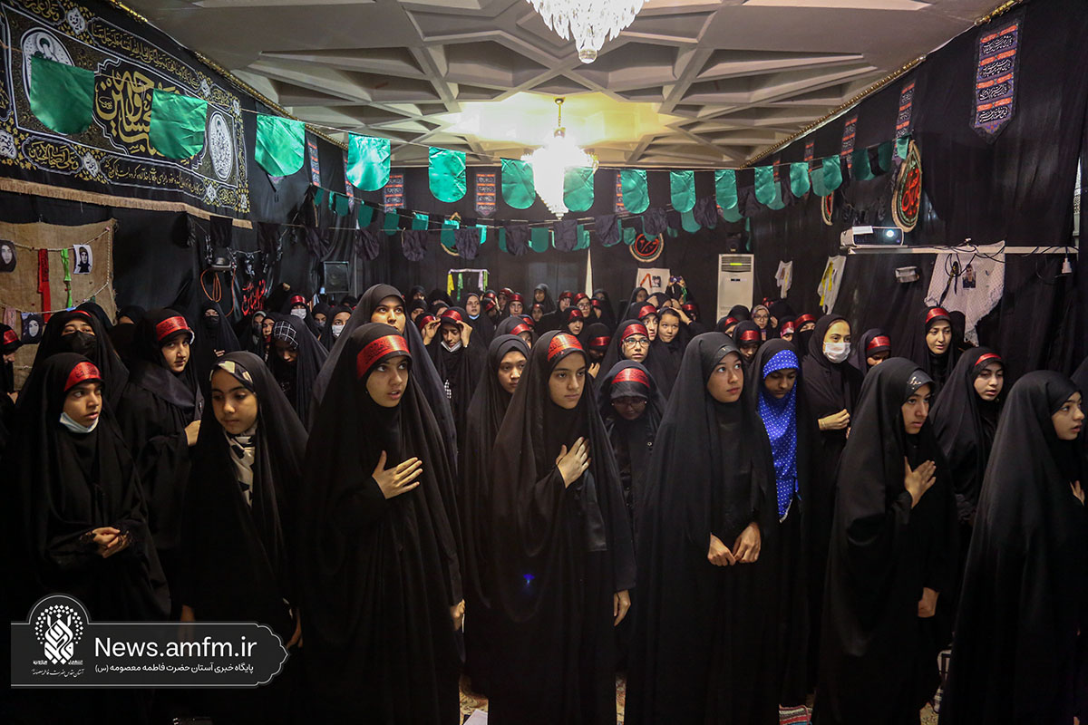 محفل دختران بهشتی در حرم قم برگزار شد +فیلم