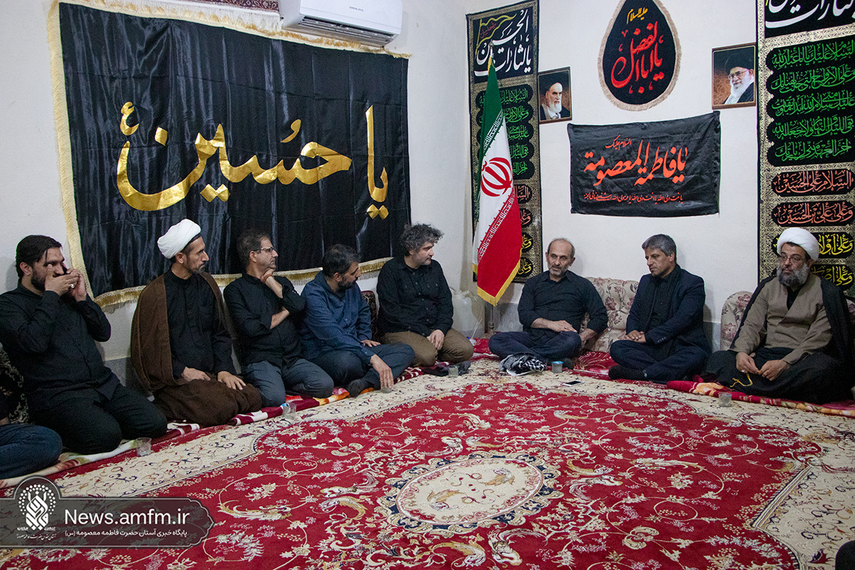 حضور رئیس رسانه ملی در موکب حرم حضرت معصومه(س) +تصاویر