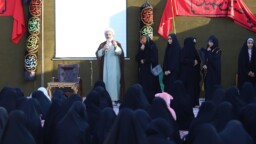 گزارشی از محفل دختران بهشتی در حرم حضرت معصومه(س)/ مطالبات سیب سرخ از دختران سرزمین من