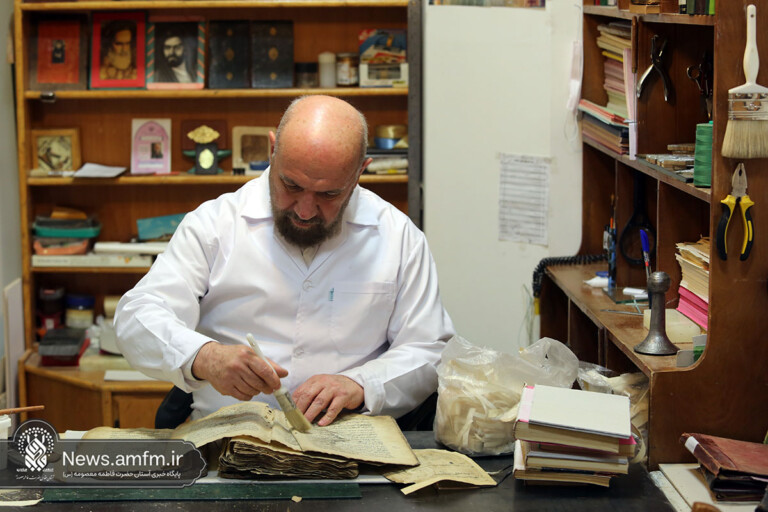 مرمت و بازسازی بیش از ۲ هزار جلد کتاب خطی در کتابخانه فاطمی
