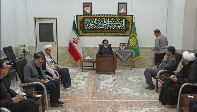 دیدار جمعی از نمایندگان مجلس شورای اسلامی با آیت الله سعیدی