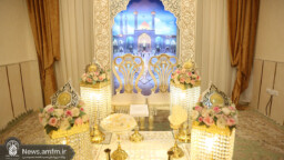 اتاق عقد حرم حضرت معصومه(س) آماده میزبانی از زوج‌های جوان در دهه کرامت است