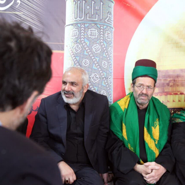 حضور خادمان حرم حضرت ابوالفضل(ع) در موکب آستان مقدس قم +تصاویر