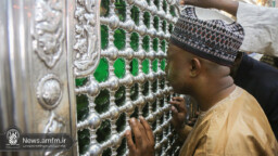 وزیر فرهنگ نیجر به زیارت حرم حضرت معصومه (س) مشرف شد +تصاویر