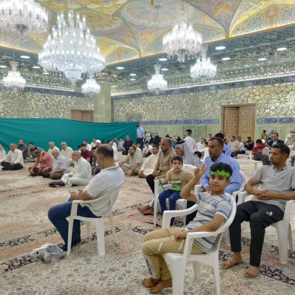 برگزاری جشن عید غدیر به زبان‌های عربی و اردو در حرم حضرت معصومه(س) +تصاویر