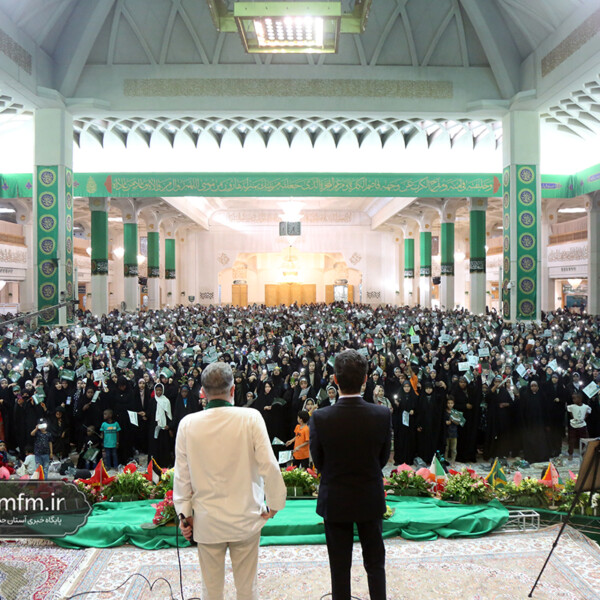 جشن «فرزندان غدیر» در حرم حضرت معصومه(س) برگزار شد