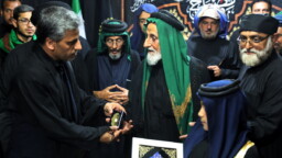 حضور نمایندگان مواکب عراقی در موکب آستان مقدس حضرت معصومه(س)+تصاویر