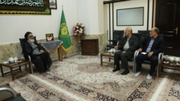 دیدار معاون سیاسی وزیر کشور با آیت الله سعیدی