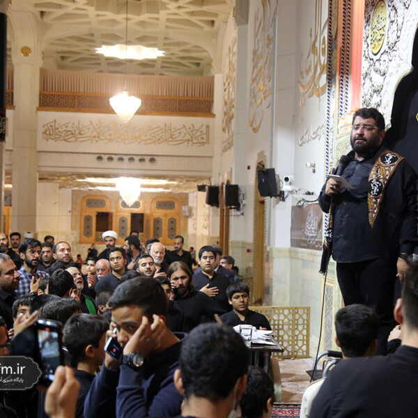 اجتماع هیأت‌های مذهبی در حرم حضرت معصومه (س)