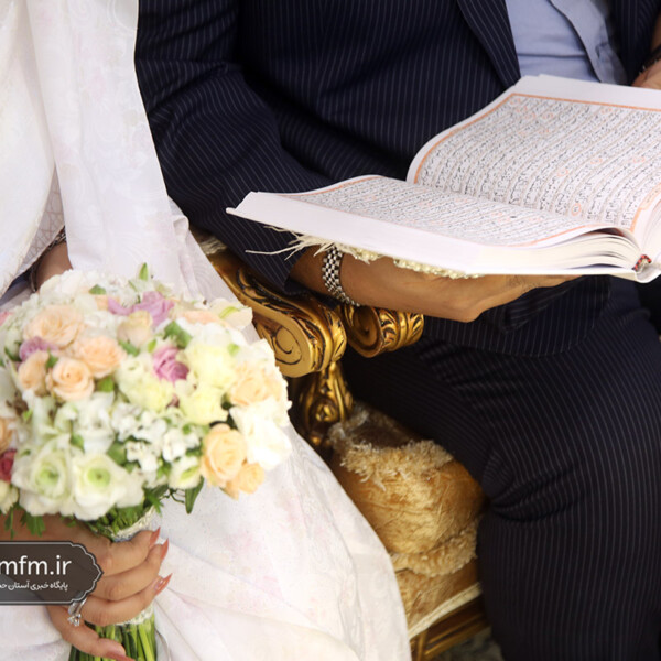 پیوند ازدواج ۸۴ زوج جوان در حرم مطهر بانوی کرامت