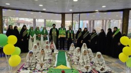  جشن «دختران ماه» شهرستان آباده با حضور سفیران کریمه برگزار شد