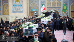 مراسم بزرگداشت سالگرد شهادت شهید جمهور در حرم بانوی کرامت