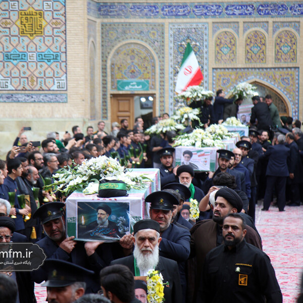 مراسم بزرگداشت سالگرد شهادت شهید جمهور در حرم بانوی کرامت