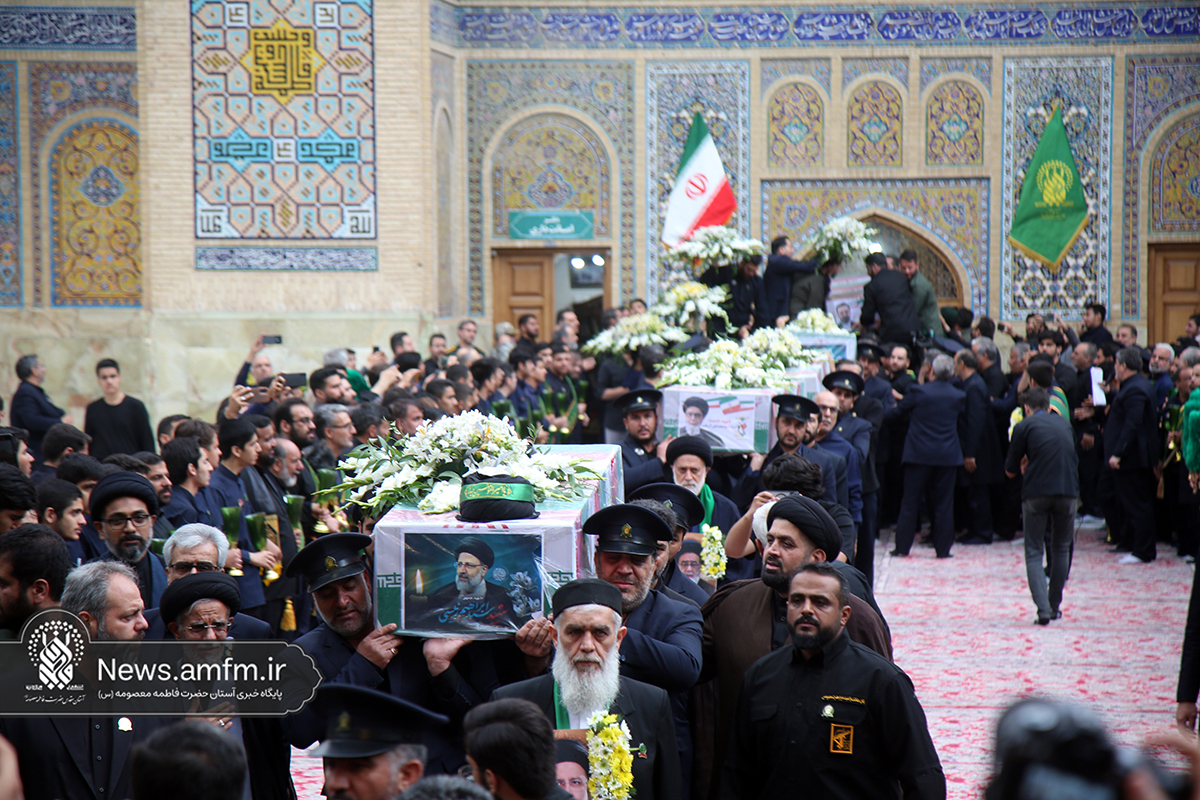 مراسم بزرگداشت سالگرد شهادت شهید جمهور در حرم بانوی کرامت