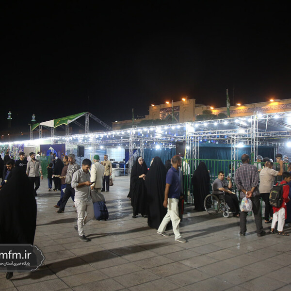 فعالیت ایستگاه‌های صلواتی در حرم حضرت معصومه(س) از عید قربان تا عید غدیر + تصاویر