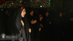 محفل عزاداری دختران بهشتی در پنجمین روز عزای حسینی
