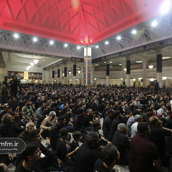 عزاداری موکب محبان علی بن ابیطالب(ع) کربلا در سوگ حضرت معصومه(س)