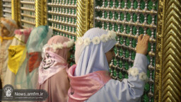 جشن معنوی دختران نو مکلف در حرم حضرت معصومه(س)