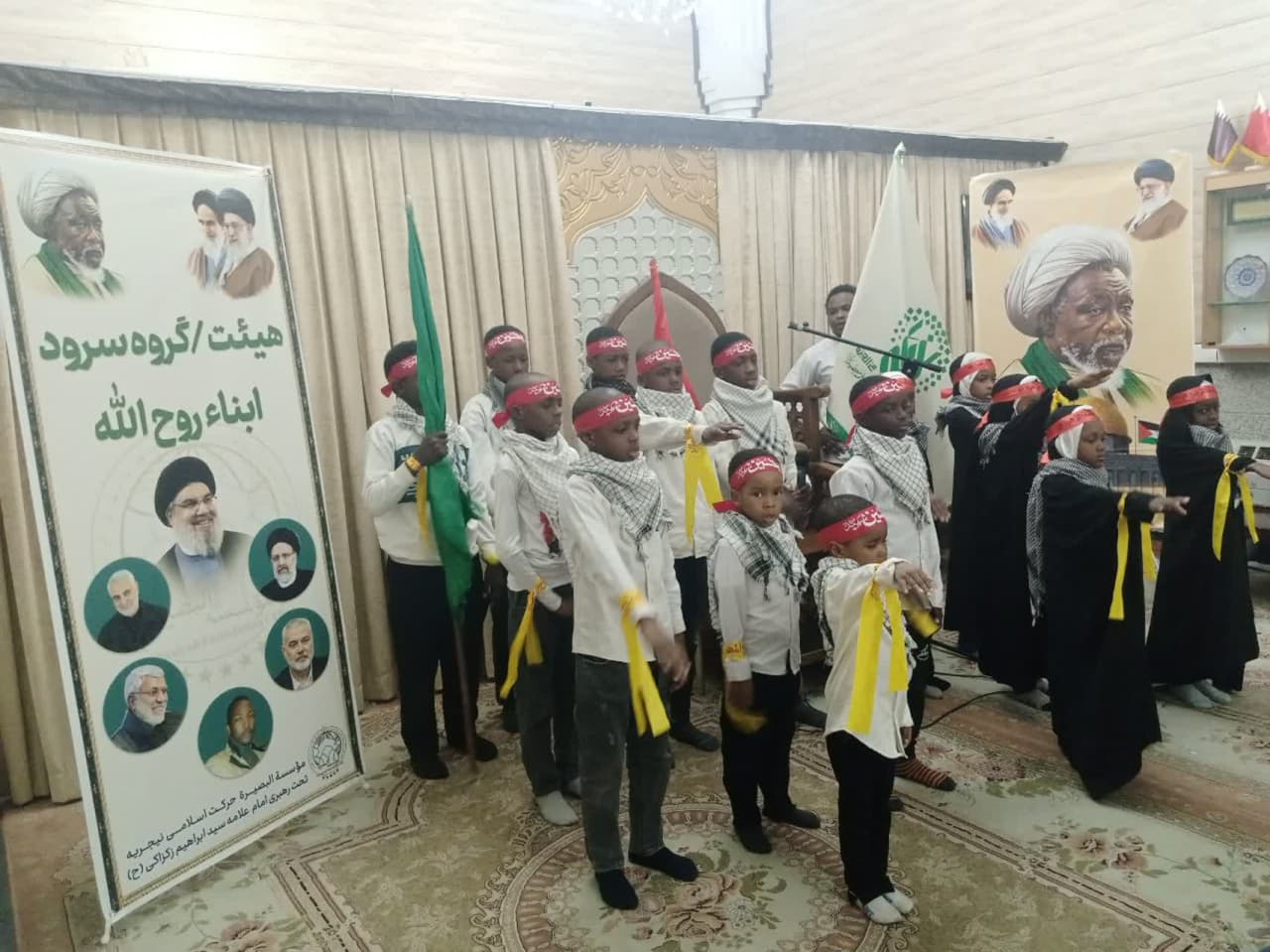 جشن دهه فجر انقلاب اسلامی توسط شیعیان نیجریه در قم
