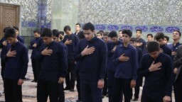 آیین شکرانه خدمت ۳۰۰ خادم نوجوان فاطمی برگزار شد