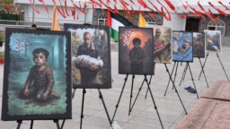 محفل یادبود کودکان شهید غزه در حرم حضرت معصومه(س)